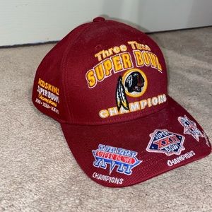 RETRO WASHINGTON REDSKINS SUPER BOWL HAT 🔥⚡️